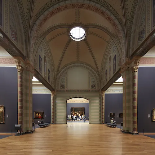 Inside Rijksmuseum in Amsterdam