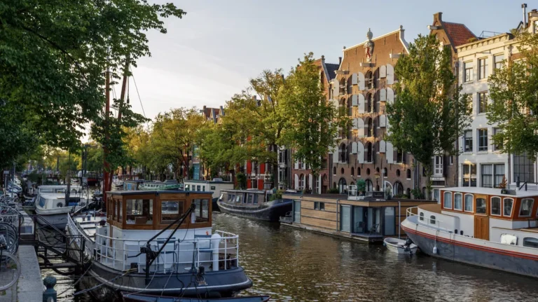Beautiful streets in Amsterdam