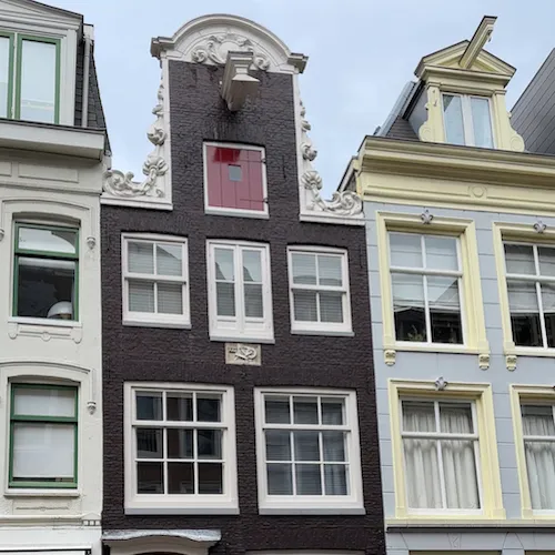 House in the Kersktraat of Amsterdam