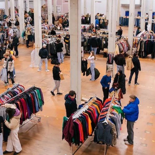 Inside the Fair Priced Vintage Market in Amsterdam