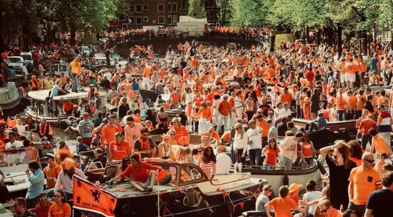 King's Day Party in Amstedam