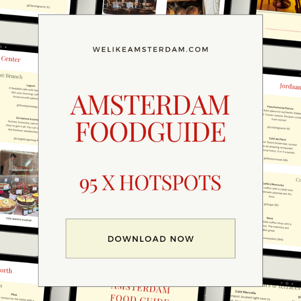 The best food guide in Amsterdam - 95 x hotspots