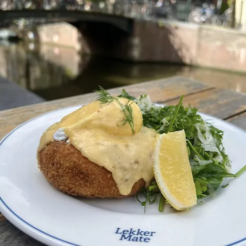 Best brunch next to the canal amsterdam