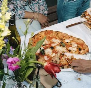 Pizza Beppe Amsterdam popular pizza