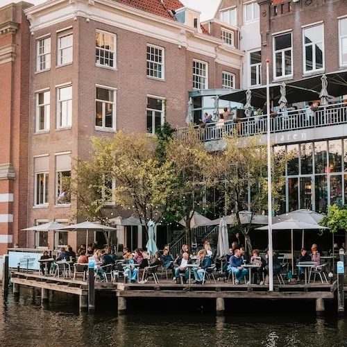 Cafe de jaren amsterdam - canal side cafe